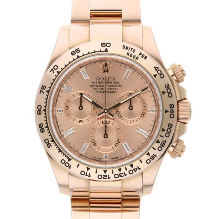 116505A / コスモグラフデイトナ K18ERG ピンク 自動巻き腕時計