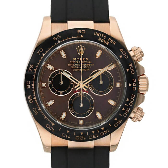 116515LN / コスモグラフデイトナ K18PG ランダム品番 ブラウン文字盤腕時計