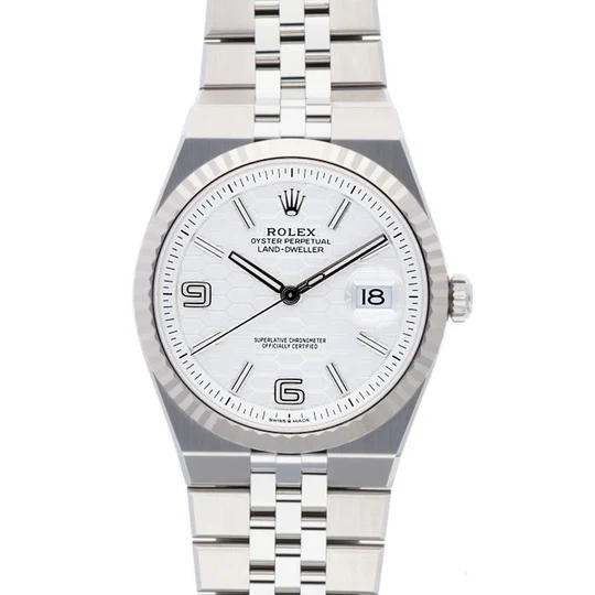 127334/ランドドゥエラー 40 SS×WG ランダム品番ホワイト文字盤