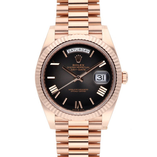 228235/デイデイト40 PGランダム番スレートオンブレ文字盤 オートマティック腕時計