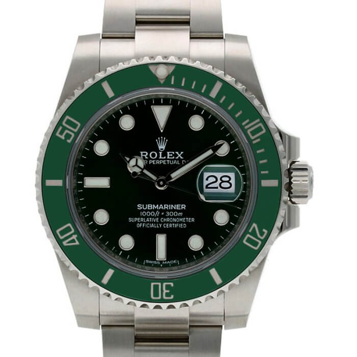 116610LV/サブマリーナ SSグリーン文字盤ランダム品番腕時計
